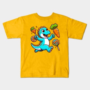 Between Dino Candy and Carrot Kids T-Shirt